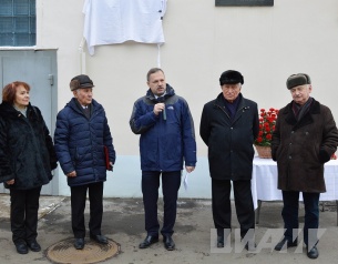 Открытие мемориальной доски в честь выдающегося ученого А.А. Шевякова 4 декабря 2018 г. 